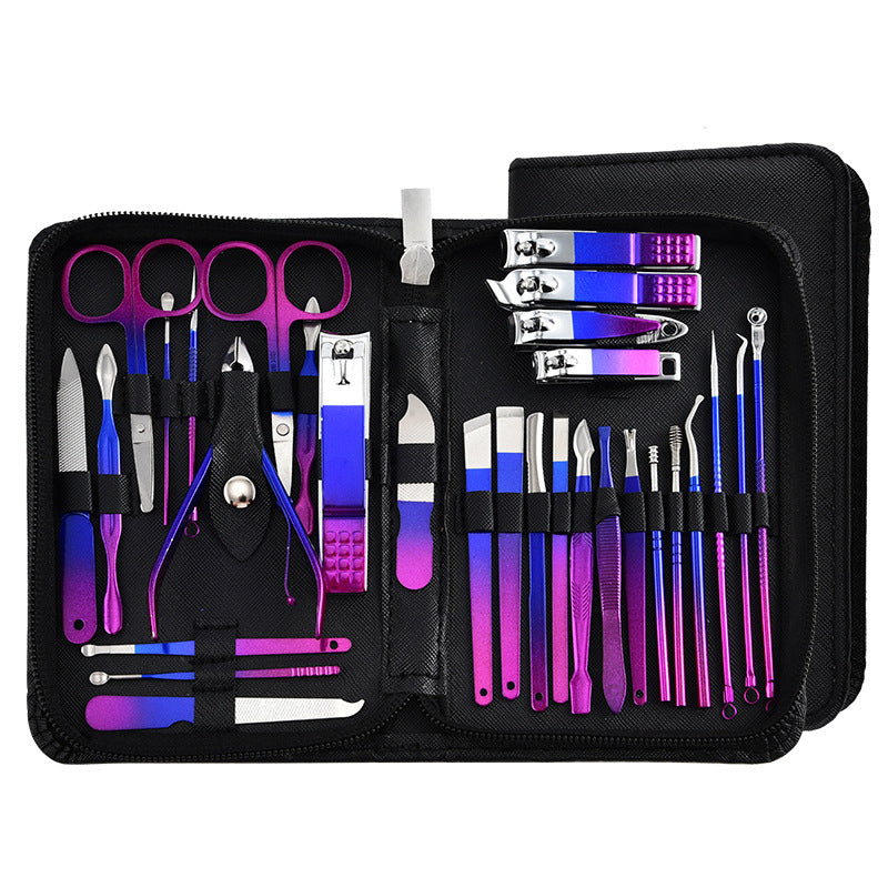 nail skin pedicure knife care gradient