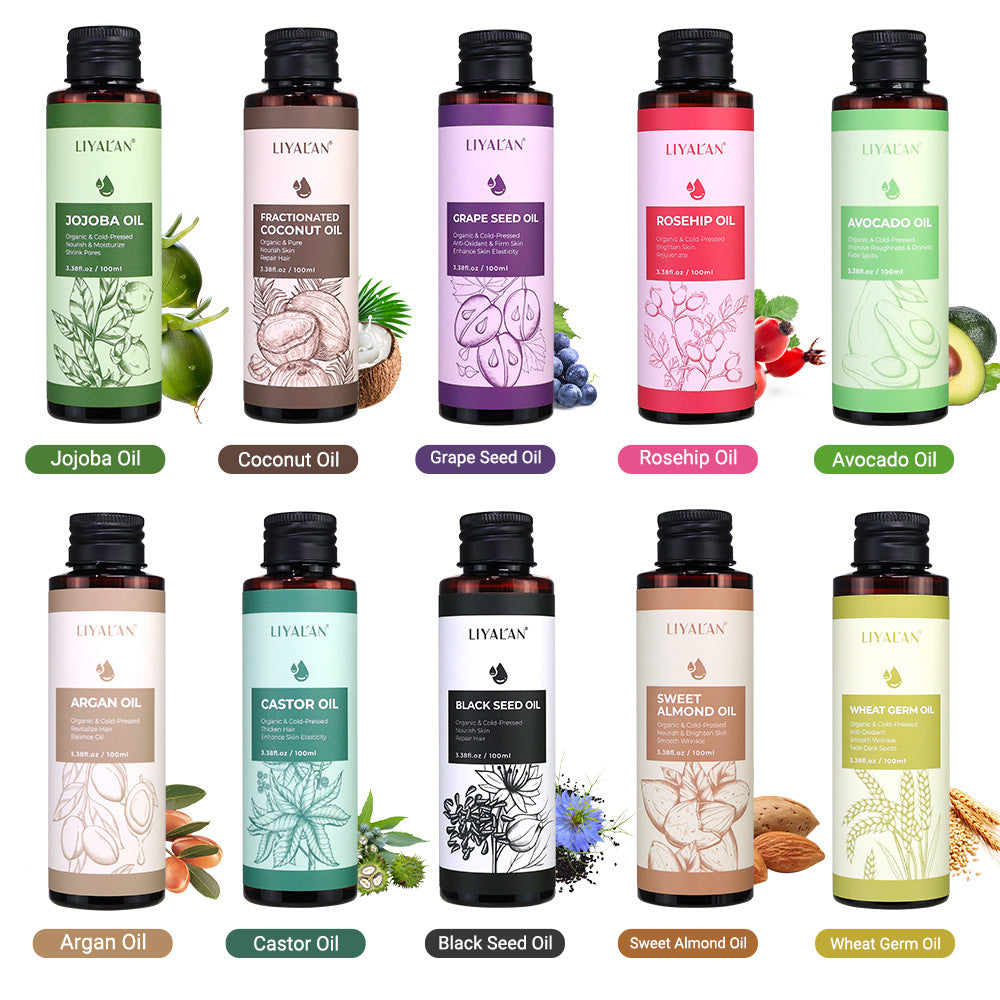 Natural Cold Pressed Coconut Multipurpose Skin Hair Care Oil
