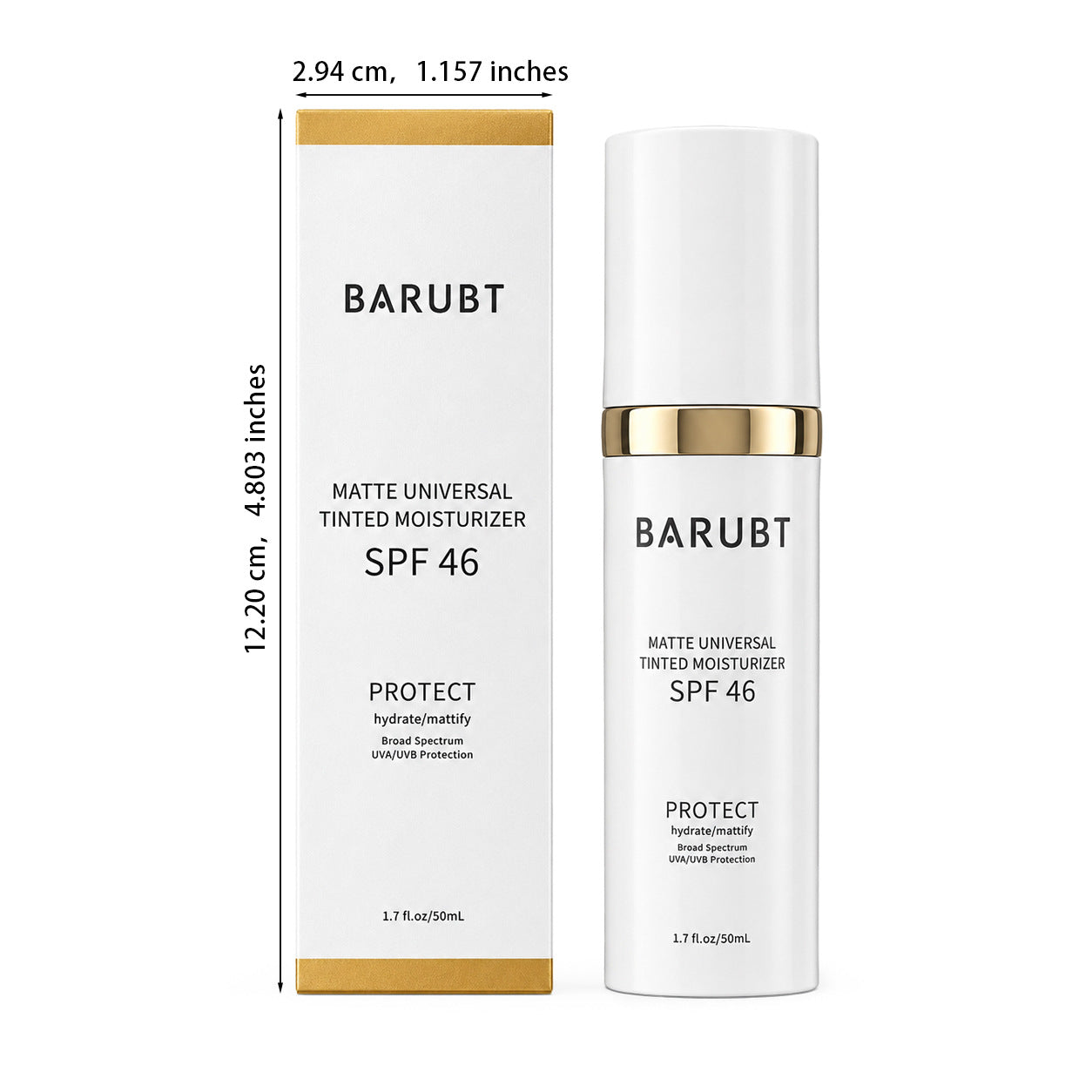 SPF46+ Tinted Moisturizer with Hydrating Formula