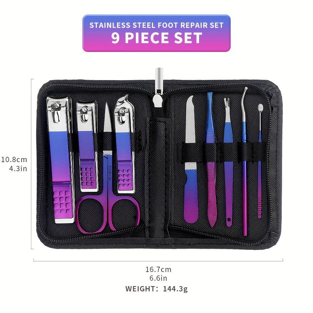 nail skin pedicure knife care gradient