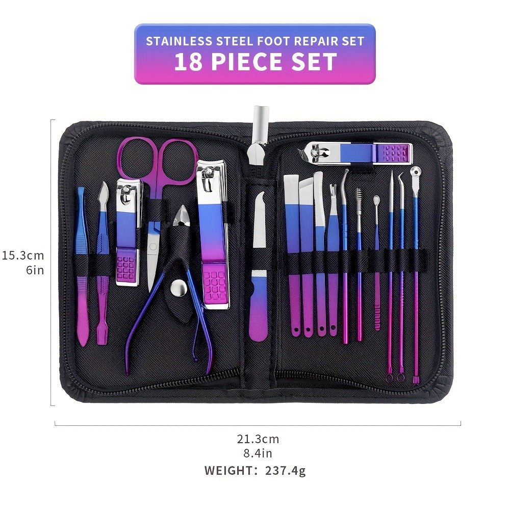 nail skin pedicure knife care gradient