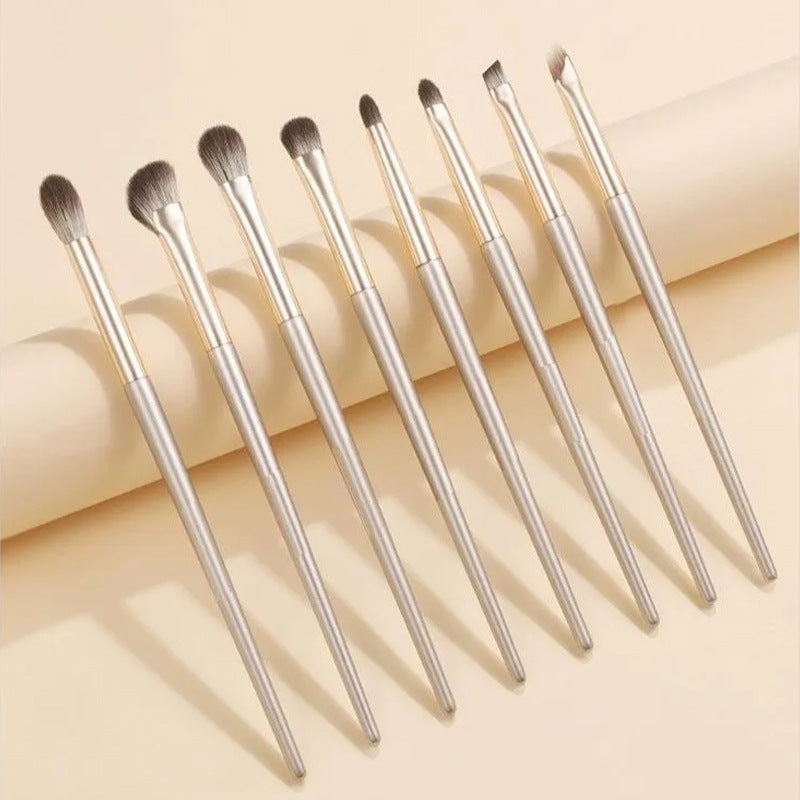 Gilded Makeup Brush Set with Travel Case
