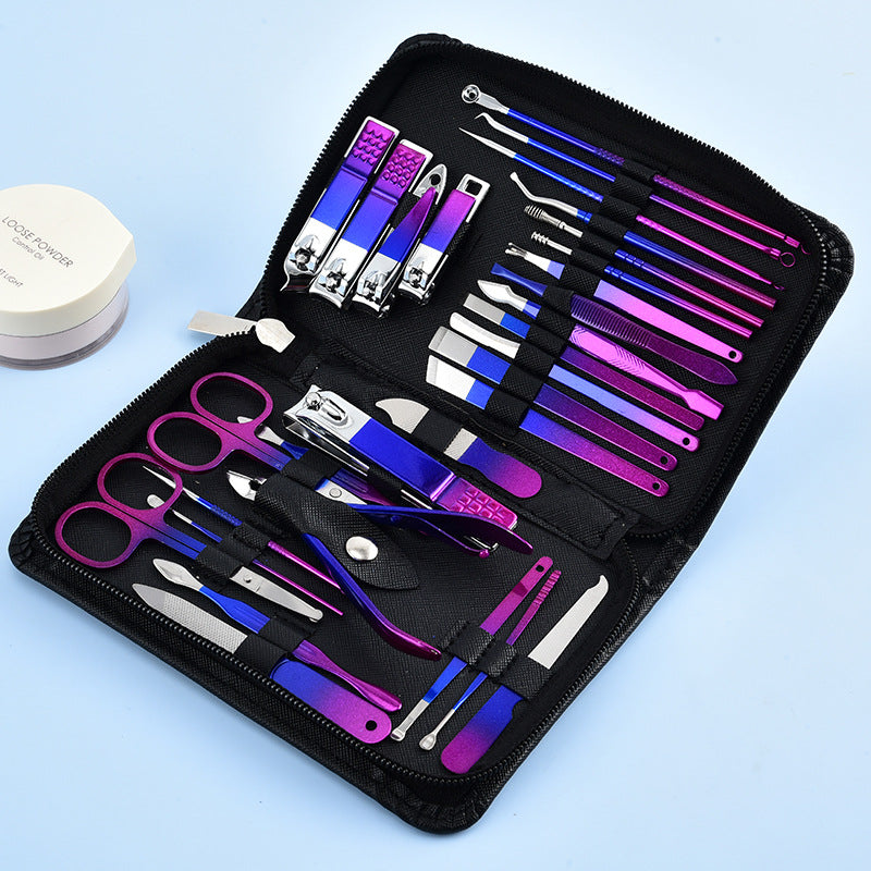 nail skin pedicure knife care gradient